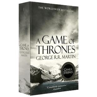 英文原版 权力的游戏 A Game of Thrones 冰与火之歌第一册英文版进口正版青少年英语阅读书籍美剧原著小说乔治马丁 搭魔戒指环王