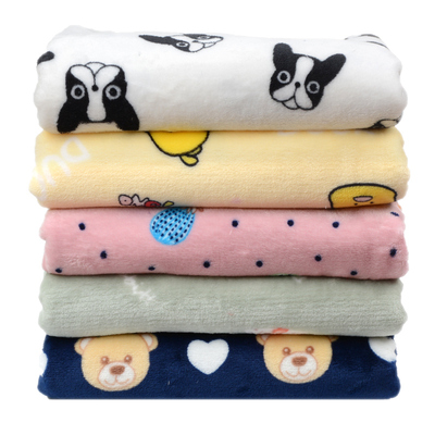 双面法兰绒纯色床单毛毯服装布料