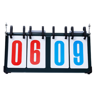 计分牌台球足球比赛兵兵球便捷积分牌可翻羽毛球篮球记分牌计分板