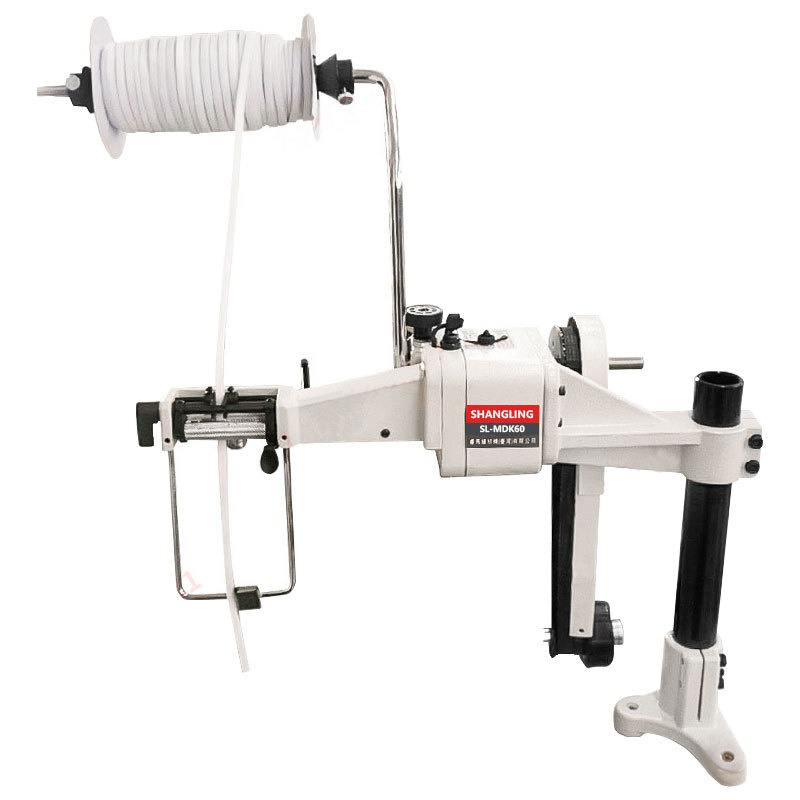 防护服送带器锁边机松紧带送带机送料机MDK-60橡筋线机劲狮