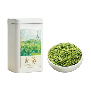 安吉珍稀头采白茶2026新茶明前高山绿茶礼盒装正品特级官方旗舰店