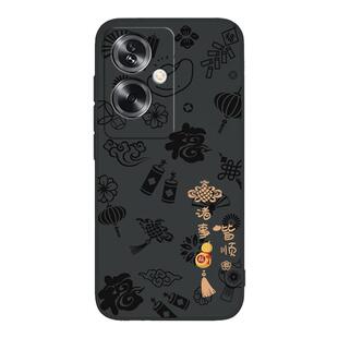 平安喜乐适用oppoA2手机壳A2新款oppo5G硅胶PJB110新年oppoPJB防摔oppa套opa男opopa25G女opp0pp0ppoA软外壳