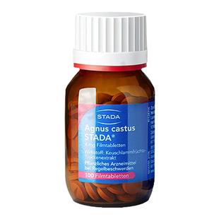 Stada圣洁莓片德国保养天然黄体酮提取物调节生理大豆异补充黄酮