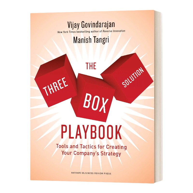 英文原版 The Three-Box Solution Playbook 三盒解决方案 制定公司战略的工具和策略 英文版 进口英语原版书籍