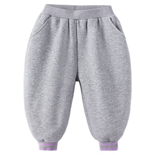 【懿琪宝贝】儿童裤子加绒冬季女童长裤男童秋冬童装儿童下装冬装