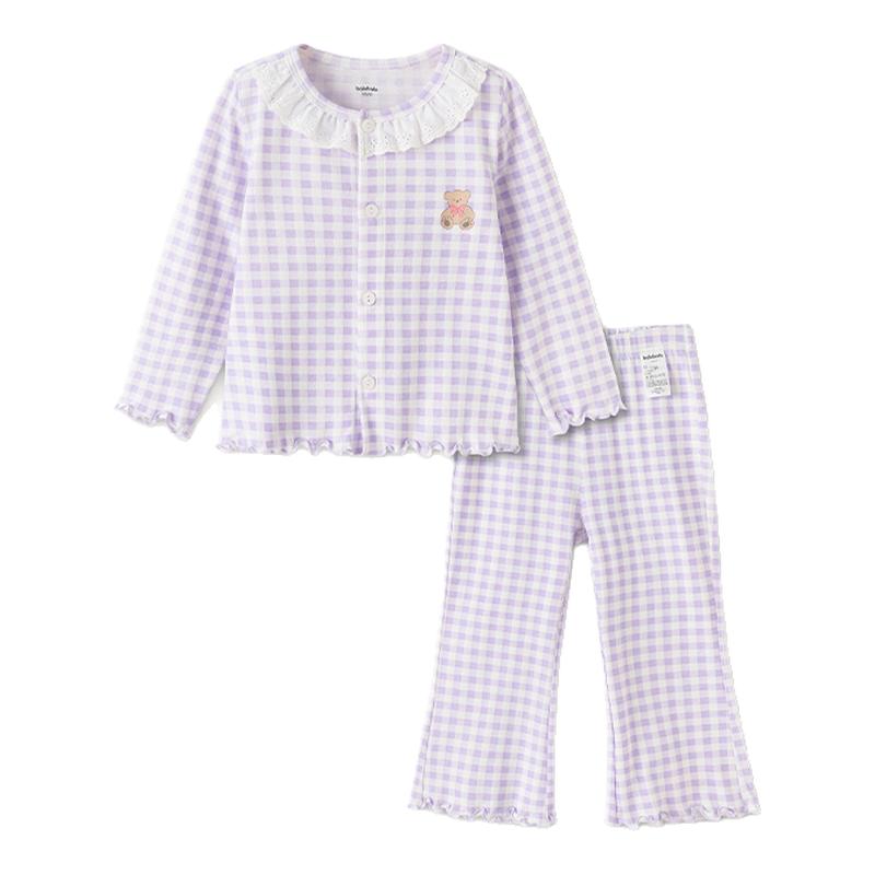 巴拉巴拉女童家居服套装宝宝睡衣