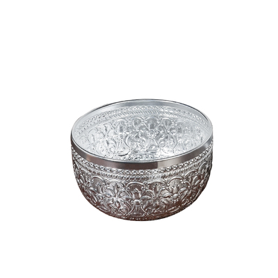 泰国锡碗傣族不锈钢泰式餐厅餐具冷饮泡鲁达冰淇淋甜品水果沙拉碗