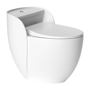 JPJP津将蛋型个性创意彩色马桶虹吸式小户型家用轻智能坐便器