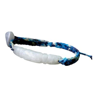 复古翡翠腊线编织手绳