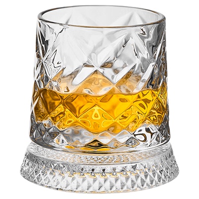 创意旋转解压威士洋酒杯忌酒杯