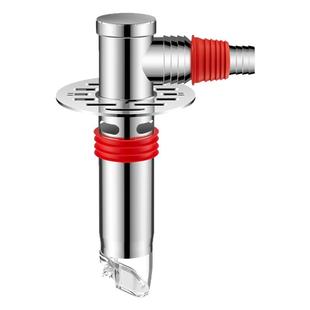 洗衣机下水管地漏接头加长断层延长管排水管二合一防臭防溢水三通