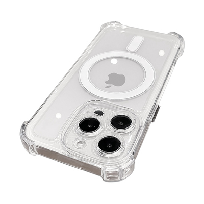 超强磁吸透明适用苹果手机壳