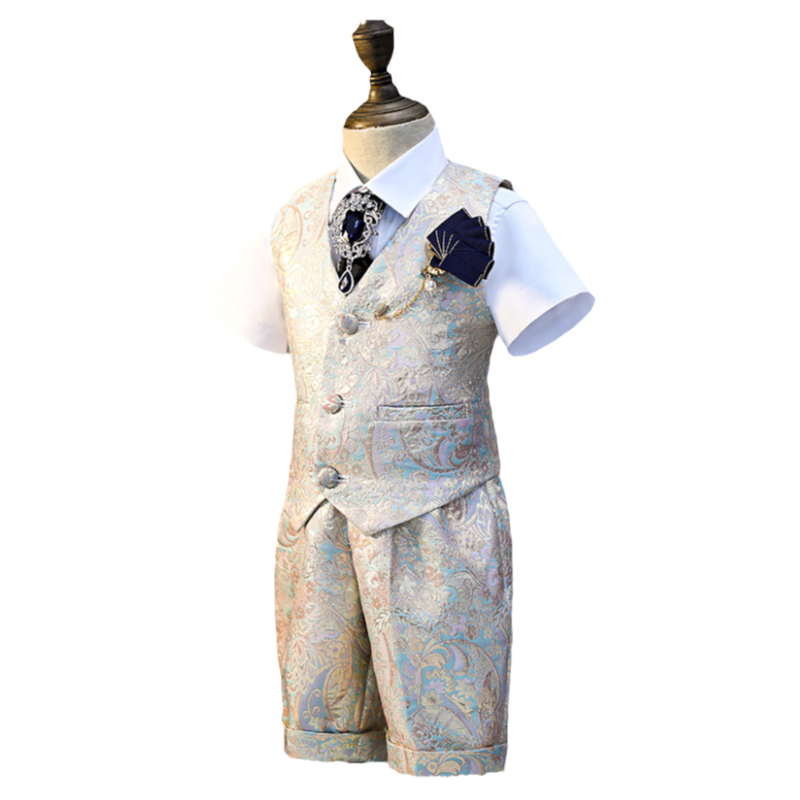 男童西装套装高端礼服
