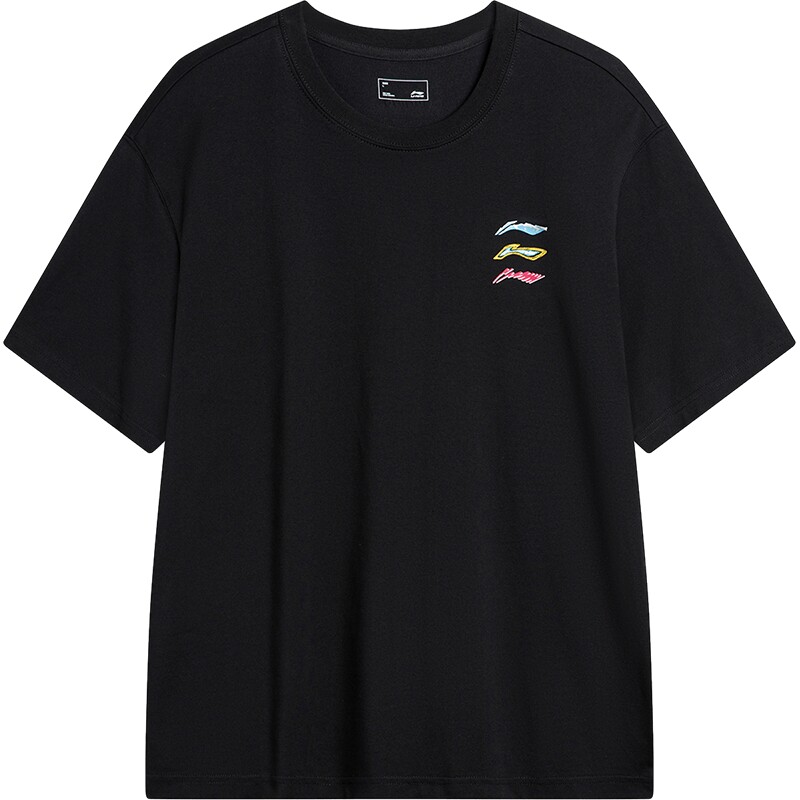 李宁男子凉茶T吸汗透气