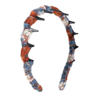 高颅顶发箍女款带齿高级感压发捆洗脸头箍防滑发卡女2026新款头饰