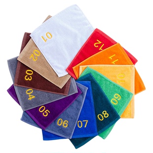 厨师手布抓锅布厨房毛巾前厅打荷专用抹布不吸油商用饭店餐厅擦碗