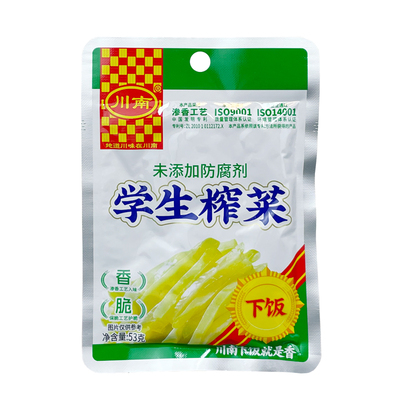川南学生榨菜丝小袋装开味下饭菜