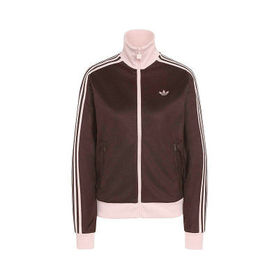 阿迪达斯三叶草女装2026春新款复古三条纹立领运动夹克外套KD3742