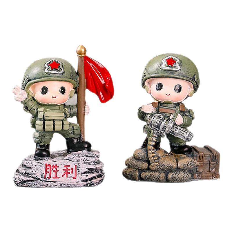 创意特种兵摆件简约现代