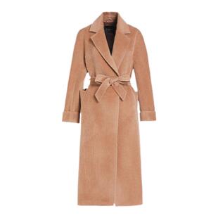 3期免息-乔万尼大衣外套女秋冬高级感羊驼毛浴袍款ET4A860802