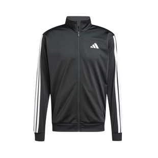 adidas阿迪达斯夹克男女秋运动速干经典三条纹翻领外套JI8816