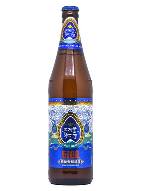 西藏青稞啤酒628ml拉格