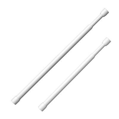 免打孔可伸缩罗马杆窗帘杆