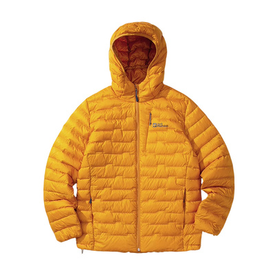 狼爪连帽排骨羽绒鹅绒