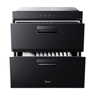 美的消毒柜家用嵌入式高温烘干一体100L碗柜厨房餐具消毒柜90Q15S