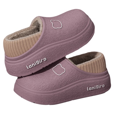 防水棉拖鞋女士冬2025新款外穿