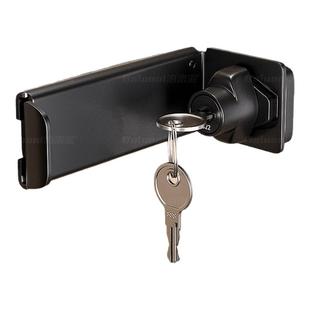 免打孔门锁卡扣极窄平移推拉门专用锁家用阳台门卧室门插销锁门栓