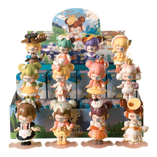 若来盲盒系列 梦境下午茶春生夏长 林森不知处吹泡泡女孩手办摆件