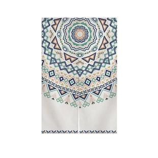 门帘卧室客厅装饰布帘卫生间遮挡挂帘北欧半帘免打孔