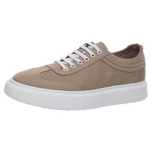 一脚蹬男鞋帆布鞋高级感男款2026春夏季新款软底透气轻奢休闲板鞋