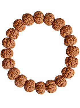 树王爆肉小金刚菩提子手串男士核桃原籽文玩佛珠单圈学生盘玩