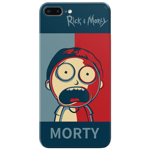 瑞克和莫蒂适用iPhone7/8plus苹果X手机壳6s卡通XR与莫迪xsmax可爱5se第一1二2三3代女款防摔软