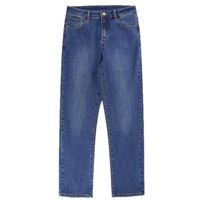 小个子烟管裤女高腰显瘦直筒裤