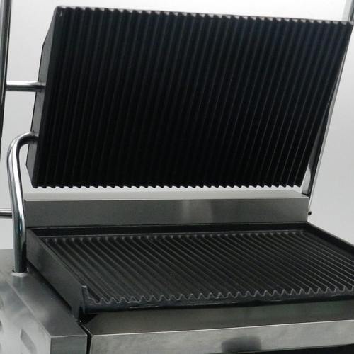 跨境货源 商用电烤炉双面加热自动恒温牛排机帕尼尼机