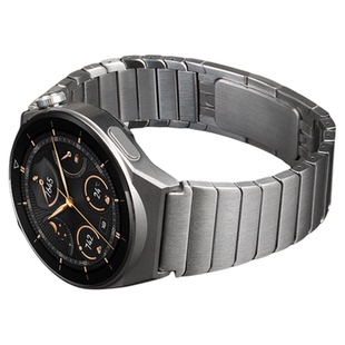 适用华为手表表带gt4男watch4系列腕表新款gt3手表带watch4pro高级感保时捷buds不锈钢gt2e运动gs3i荣耀magic