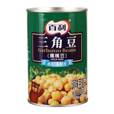百利即食鹰嘴豆罐头西餐沙拉烘焙