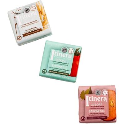 Itinera有机香皂洗澡沐浴洗手清洁润肤舒缓抗氧伴手礼意大利代购