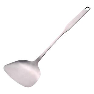 老聂家纯钛锅铲家用炒菜铲子长柄一体成型铲子厨房家用不生锈钛铲