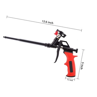 免清洗带开关阀门发泡枪 喷枪发泡剂泡沫填充特氟龙foam gun