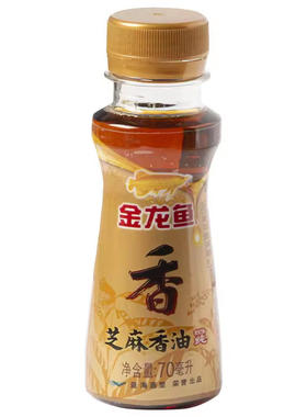 金龙鱼芝麻香油70ML凉拌火锅