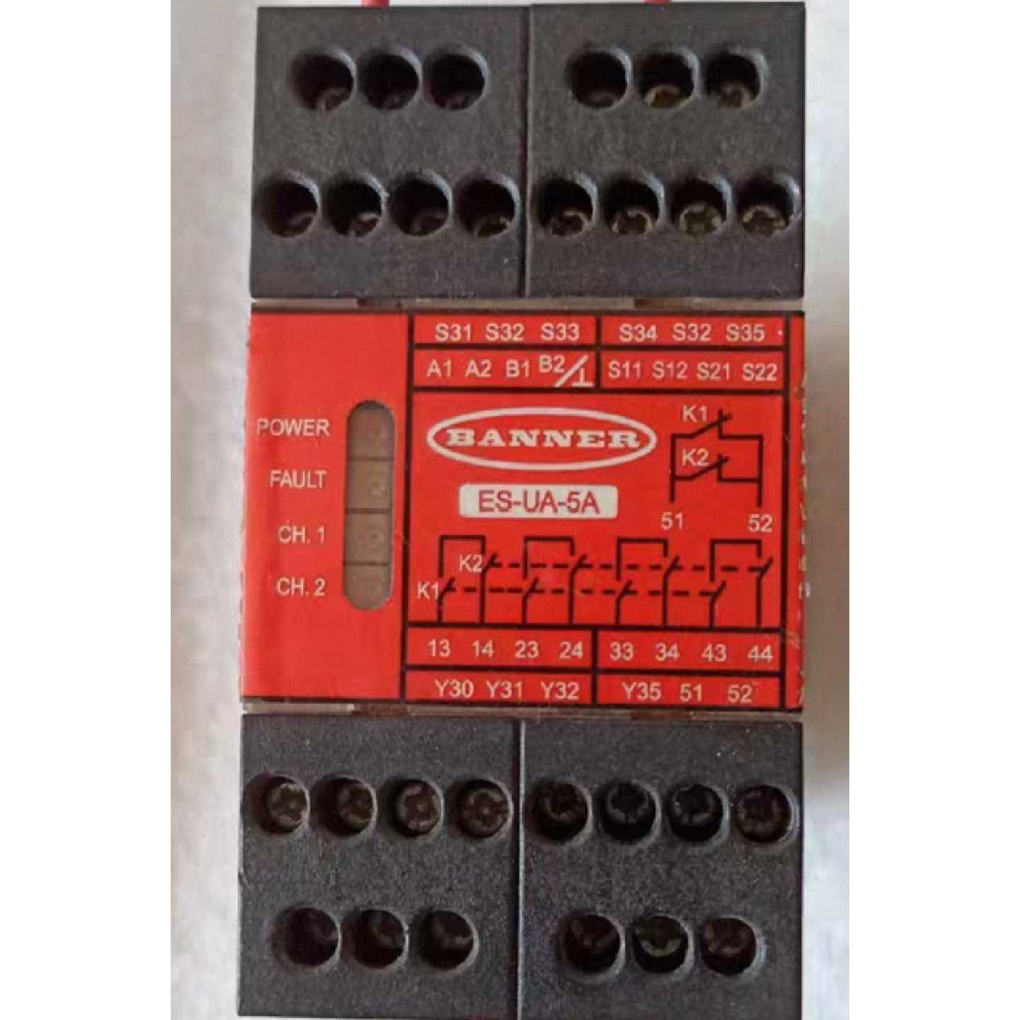 议价美国邦纳安全继电器ES-UA-5A 货号66091 全新原装