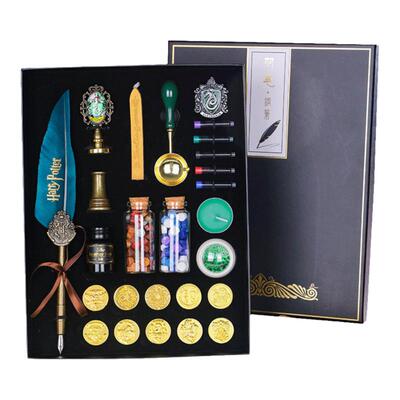 哈利波特羽毛笔火漆印章全套礼物