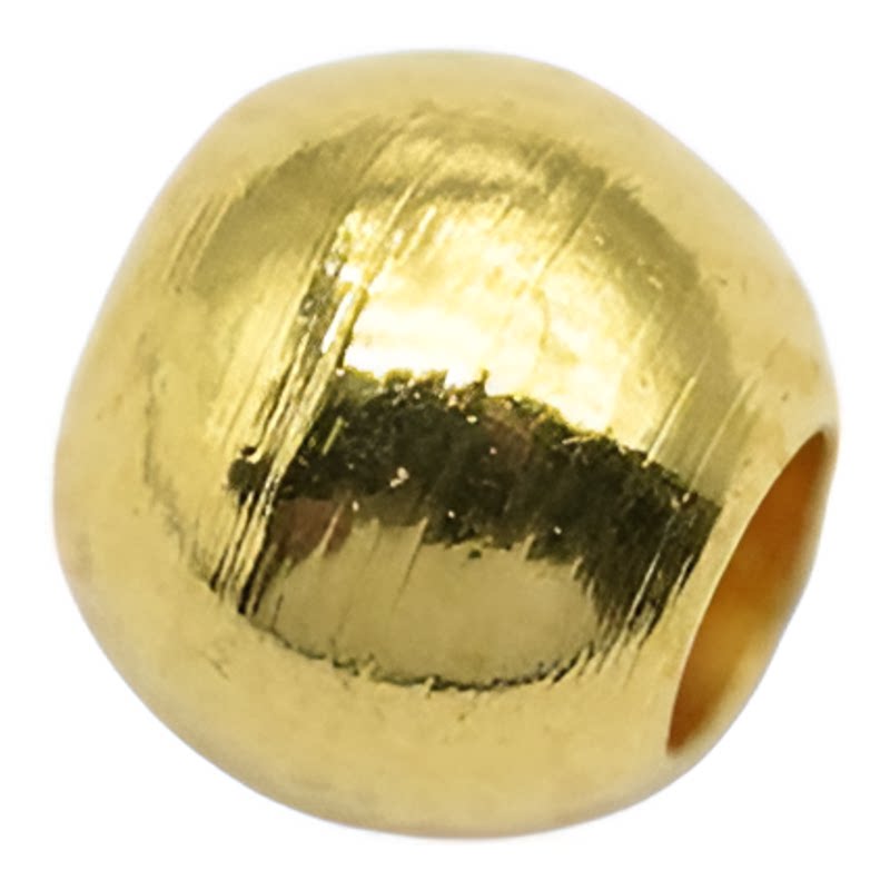 正品18k金圆珠光珠小金珠手链DIY配件（约3mm）不脱模【WT0279】