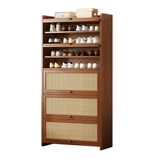 鞋架家用门口多层出租房用入户省空间防尘带门鞋柜2025新款鞋架子