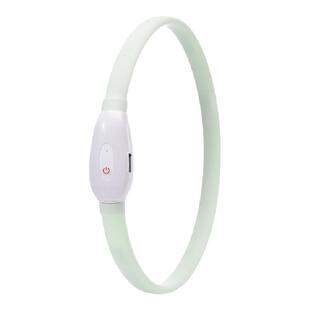 狗狗发光项圈充电荧光颈脖圈宠物夜行灯夜光小狗防走失夜间遛狗灯