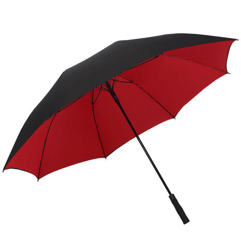 长柄大号雨伞加固抗风加厚双层伞